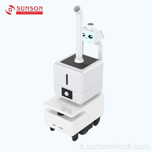 Robot nebulizzatore anti-virus